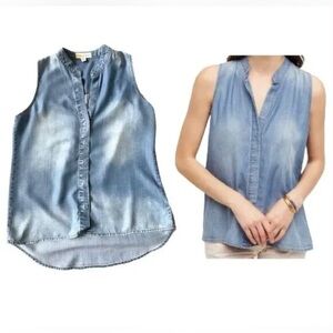 Anthropologie / cloth + stone, Size Medium, Chambray